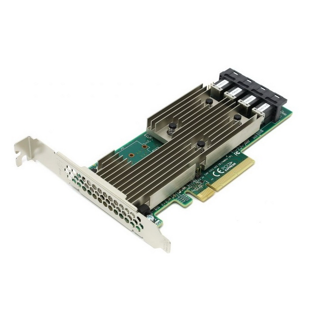 

Адаптер-переходник Broadcom LSI SAS 9305-16i SGL (05-25703-00), Зеленый, LSI SAS 9305-16i SGL