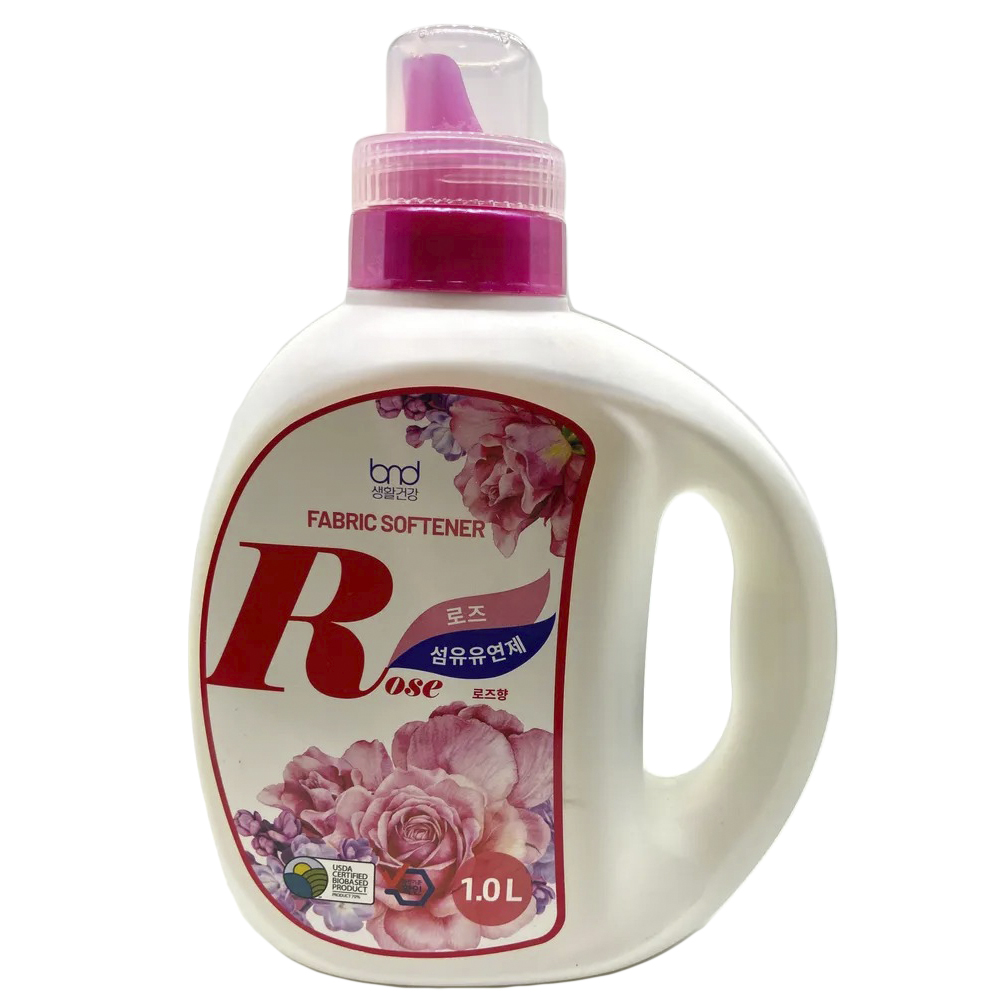 фото Кондиционер для белья giel fabric softener rose с ароматом розы 1 л