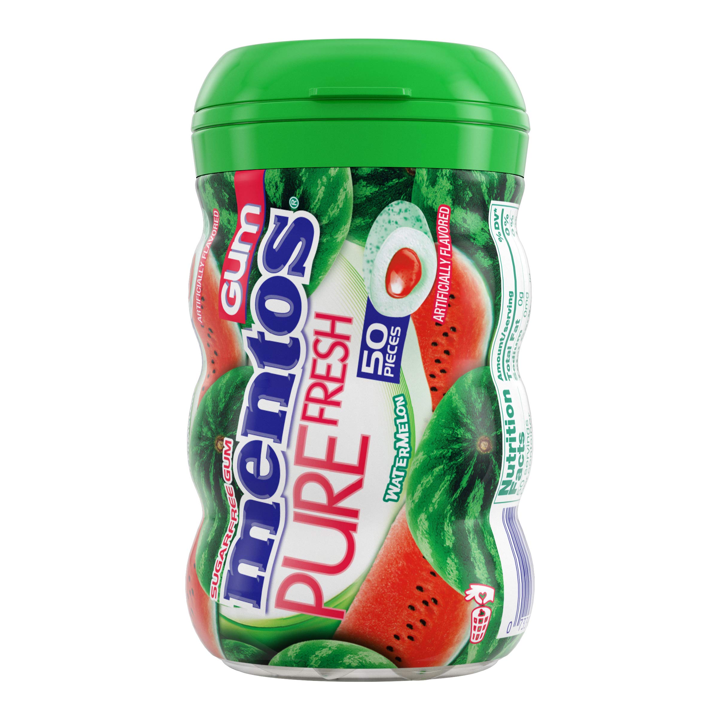 Жевательная резинка Mentos fresh арбуз, 61,25 г