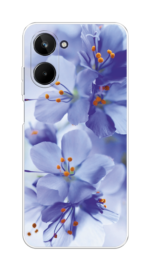 

Чехол Homey на Realme 10 4G "Фиолетовые цветки", Фиолетовый;синий, 2512150-1