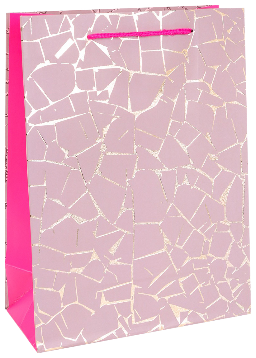 фото Пакет подарочный dream cards розовое сияние пкп-3163 31 x 40 x 12 см
