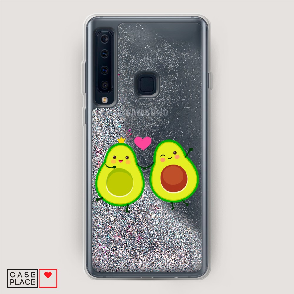 

Жидкий чехол с блестками "Звездный единорог" на Samsung Galaxy A91