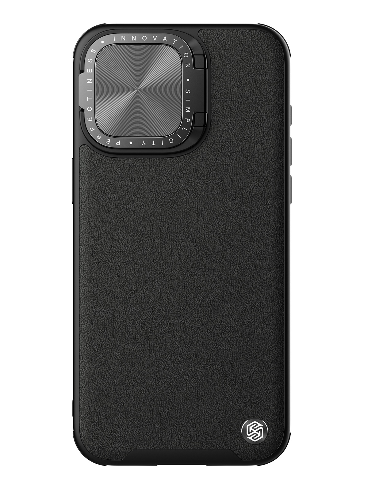 

Чехол Nillkin CamShield ProP Leather Magnetic для iPhone 15 Pro с MagSafe, черный, CamShield ProP Leather Magnetic