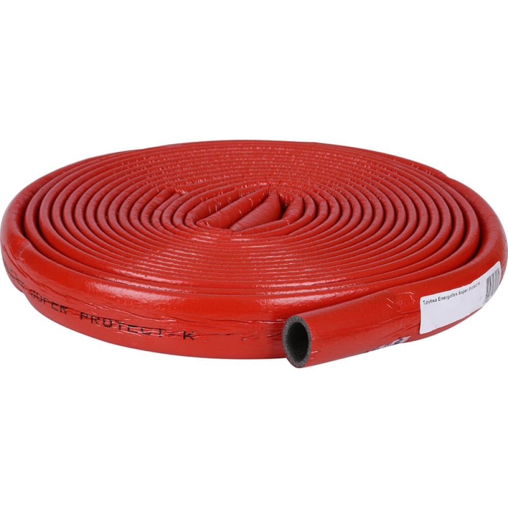 Теплоизоляционная трубка для скрытой прокладки Energoflex красная, 28/4-11 м EFXT0280411SU