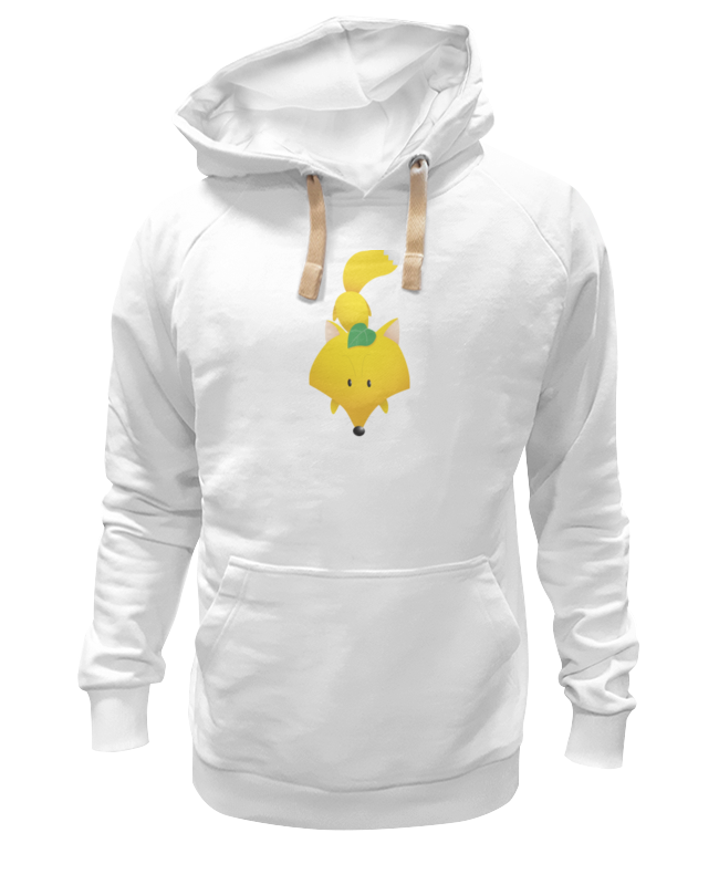 

Худи унисекс Printio Лисёнок белое 3XL, Белый, Лисёнок