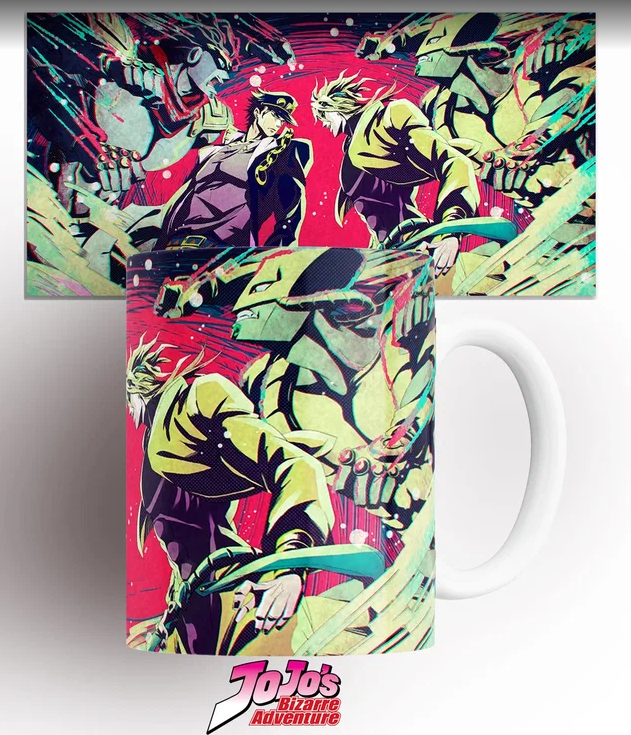 

Кружка аниме джоджо дзётаро кудзё и джорно джованно zetaro kujo 330 мл, Кружка ДжоДжо Дзётаро Кудзё и Джорно Джованно/JoJo Zetaro Kujo and Giorno Giovanno/аниме/anime/принт. 330 мл.