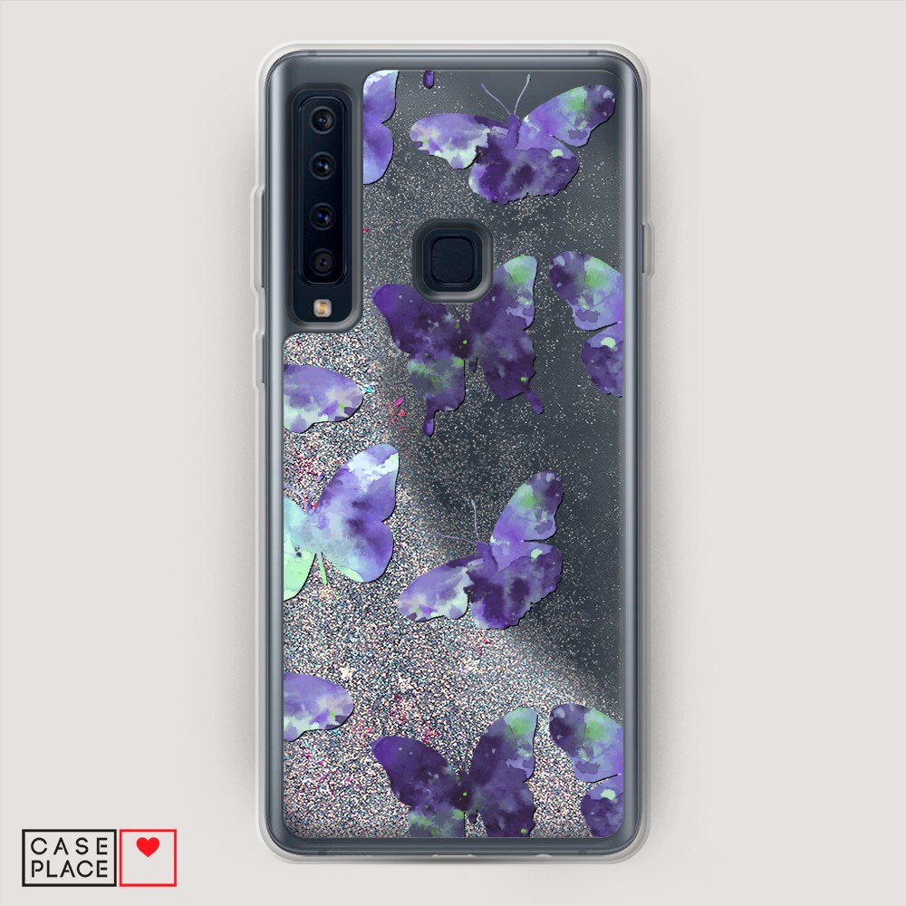 

Жидкий чехол с блестками "Звездный единорог" на Samsung Galaxy A91