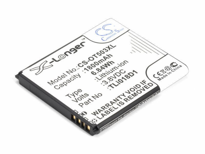 

Аккумуляторная батарея для Alcatel One Touch 5038D POPD5 (TLI018D1)