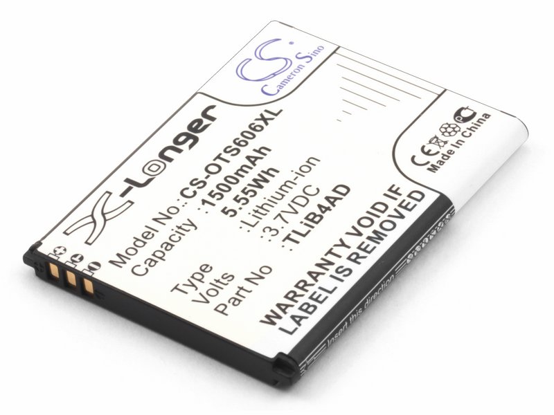 

Аккумуляторная батарея для Alcatel One Touch 5040X (CAB1500008C1, TLiB4AD)