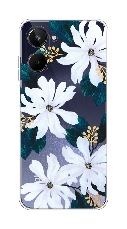 

Чехол Homey на Realme 10 4G "Delilah Flower", Зеленый;белый, 2512150-1