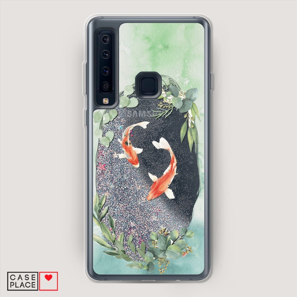 

Жидкий чехол с блестками "Звездный единорог" на Samsung Galaxy A91