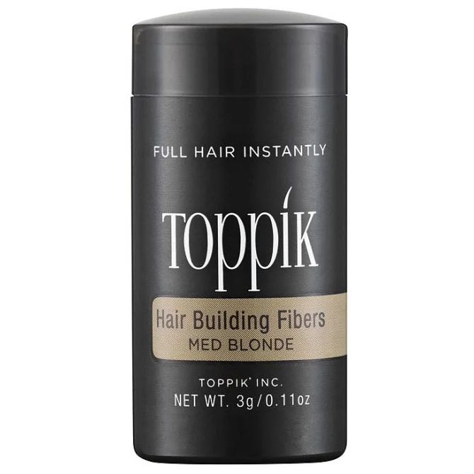 Пудра-загуститель для волос Toppik Hair Building Fibers Русый 3 гр пудра загуститель для волос toppik hair building fibers светло каштановый 12 гр