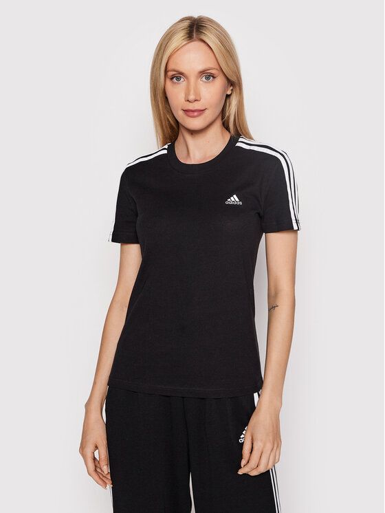 Футболка женская Adidas 0000209982138 черная S (доставка из-за рубежа)