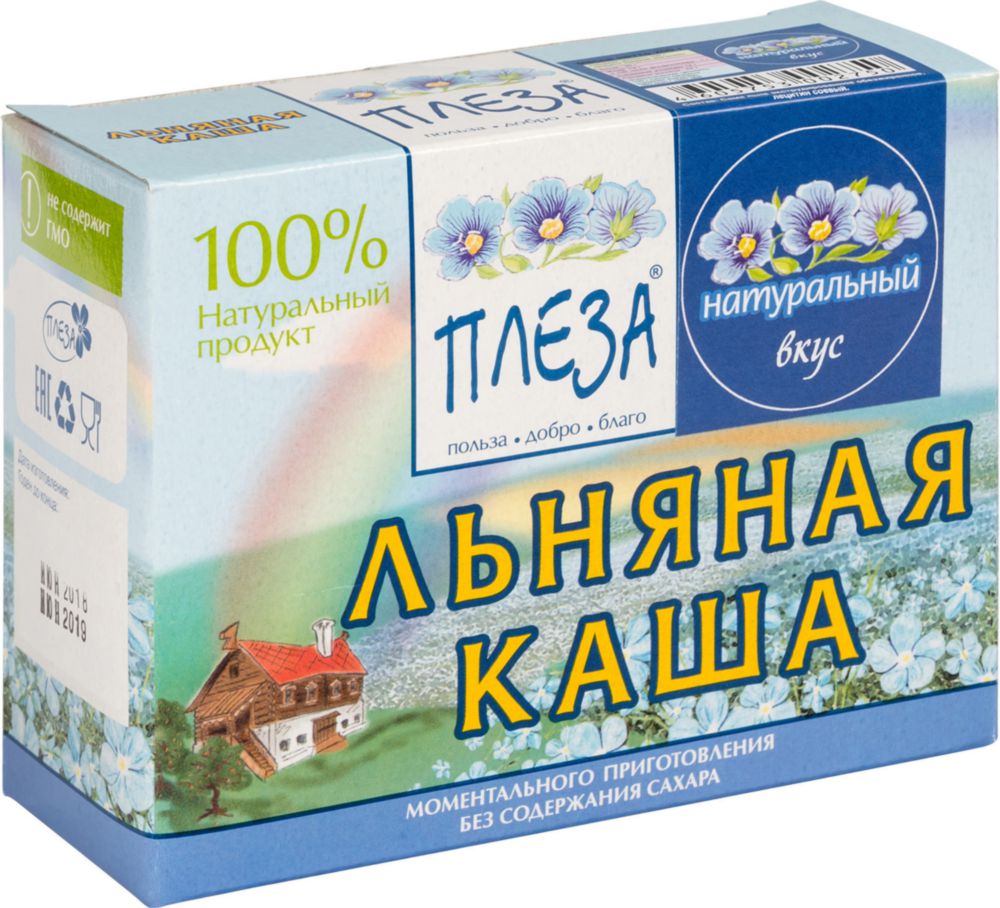 

Каша льняная Плеза натуральная 200 г