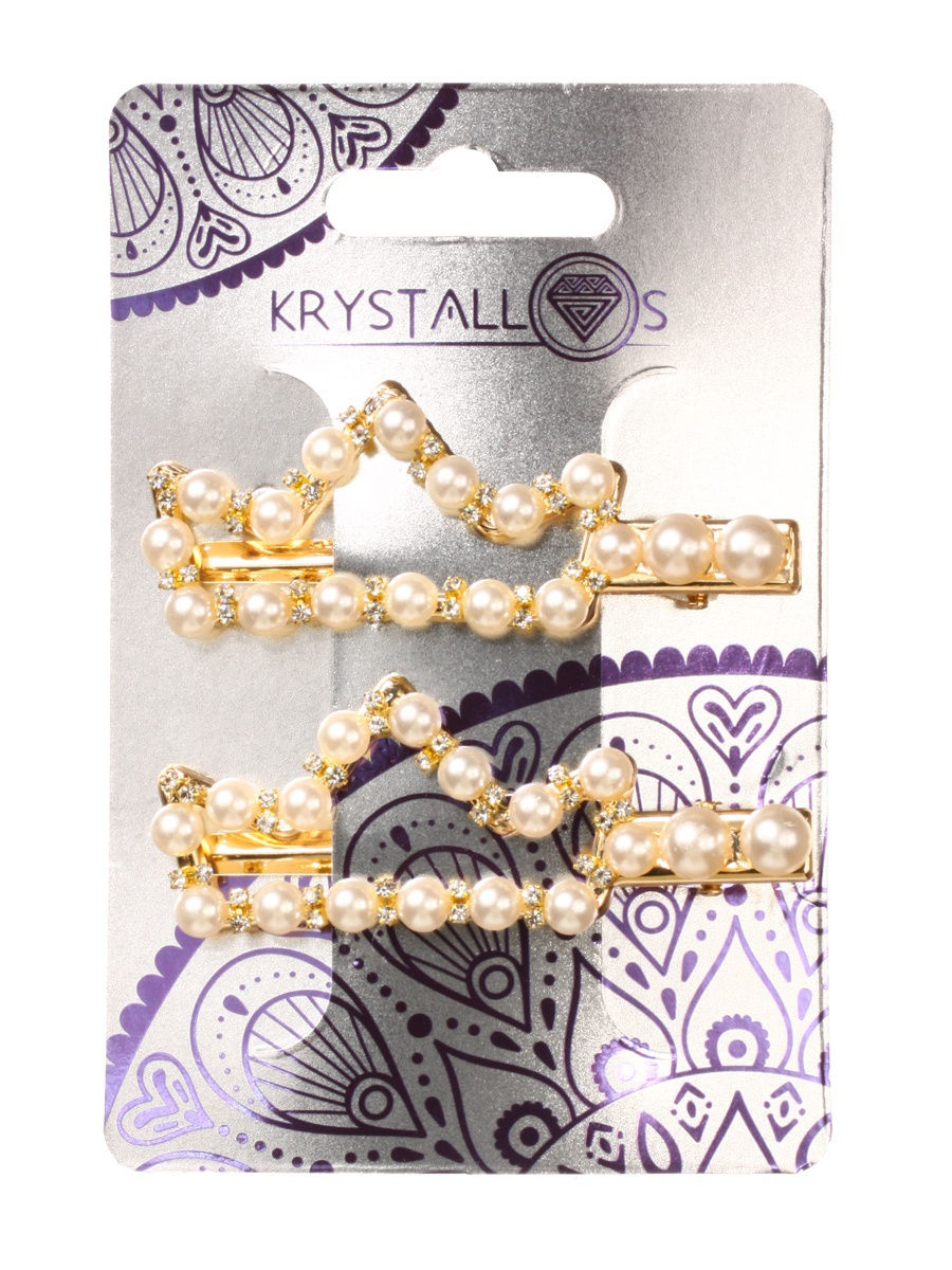 

Заколка для волос Krystallos, 2 шт, Заколка