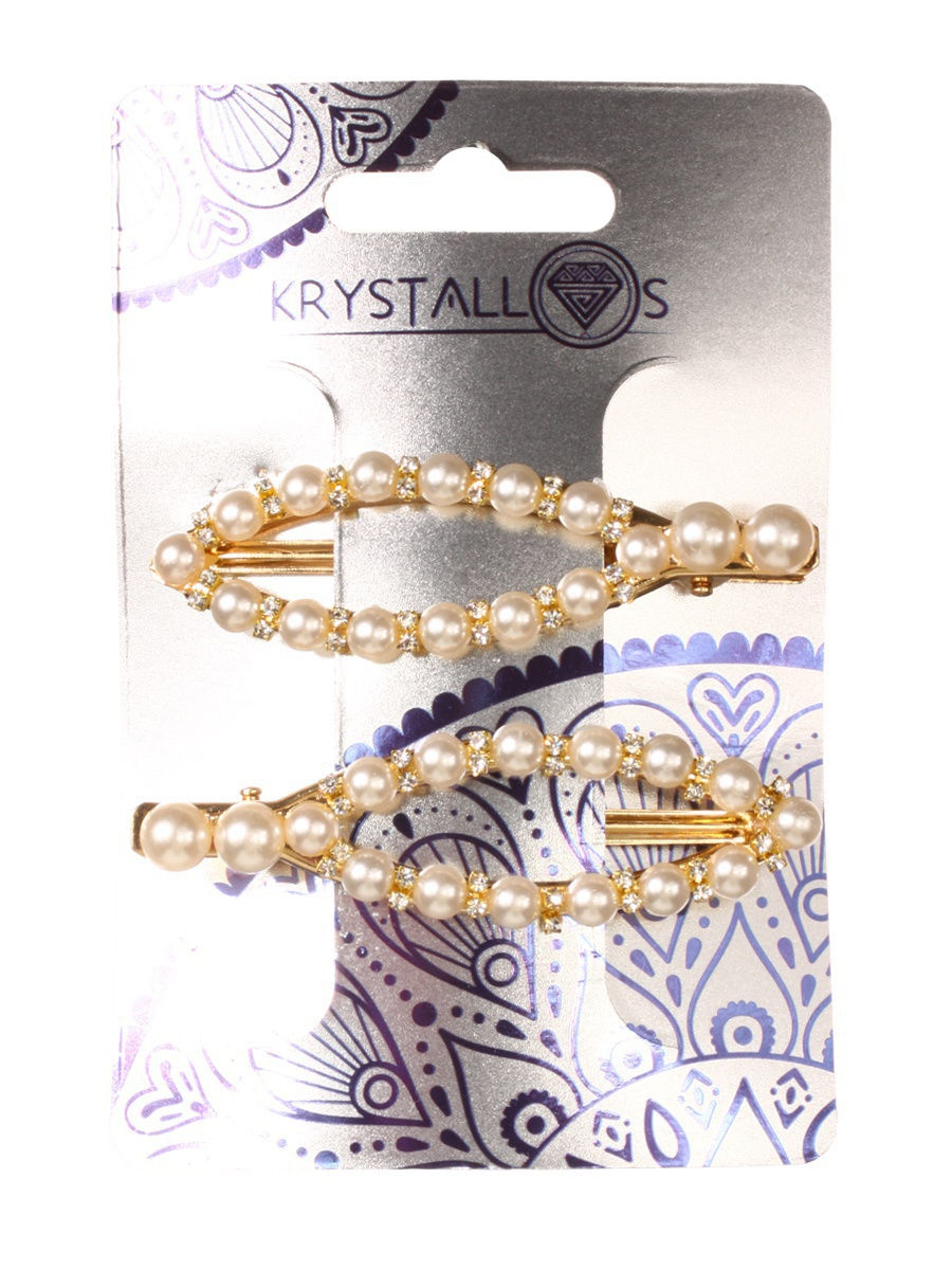 

Заколка для волос Krystallos, 2 шт, Заколка