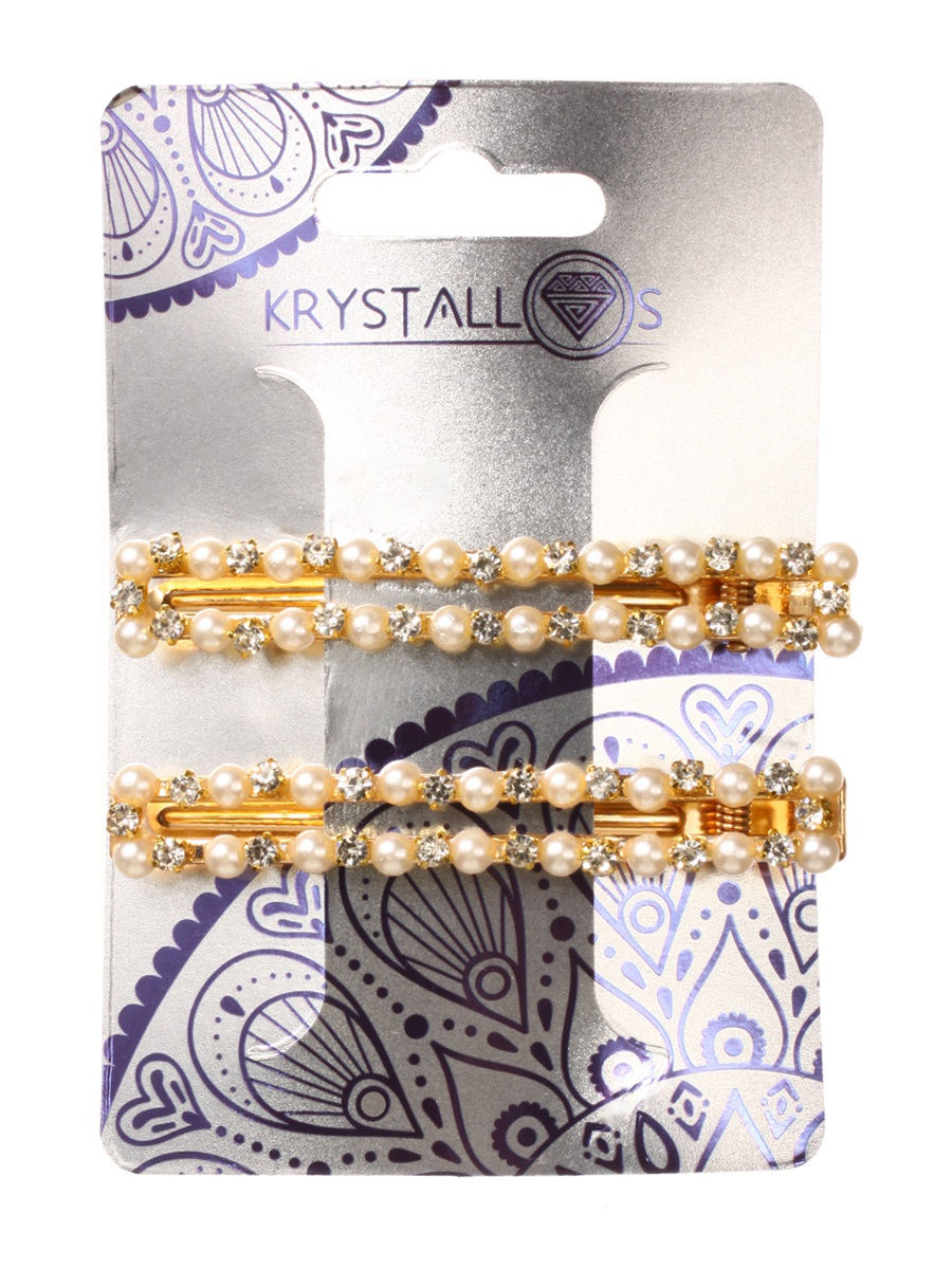 

Заколка для волос Krystallos, 2 шт, Заколка