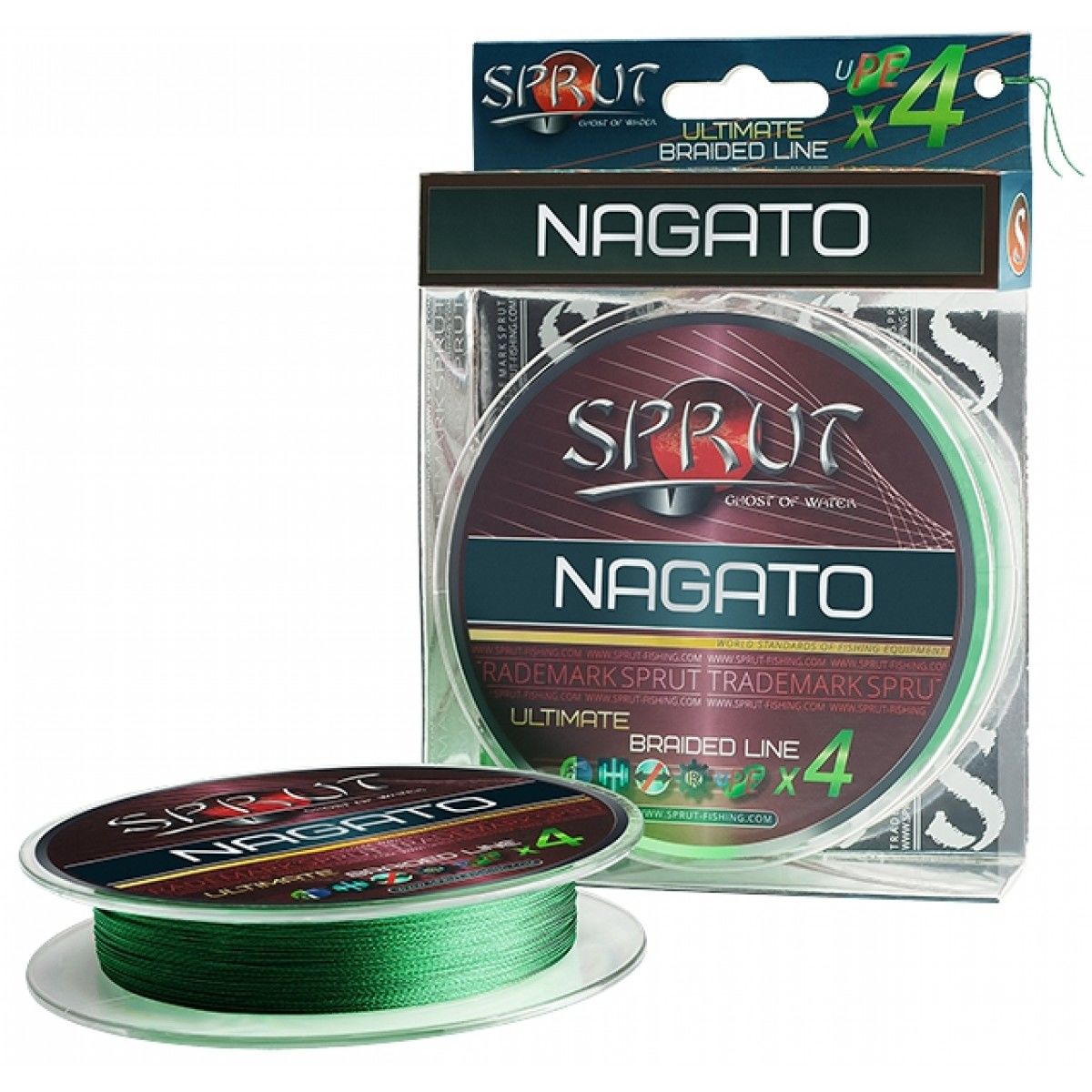 

Шнур NAGATO Hard Ultimate Braided Line x4 95 м Dark Green