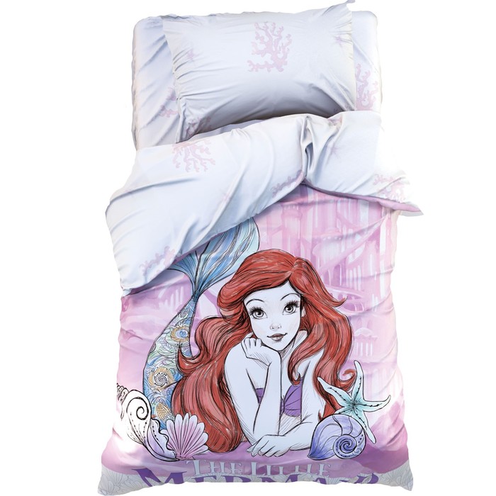 

Постельное белье Disney The little Mermaid Принцессы 1,5-спальное