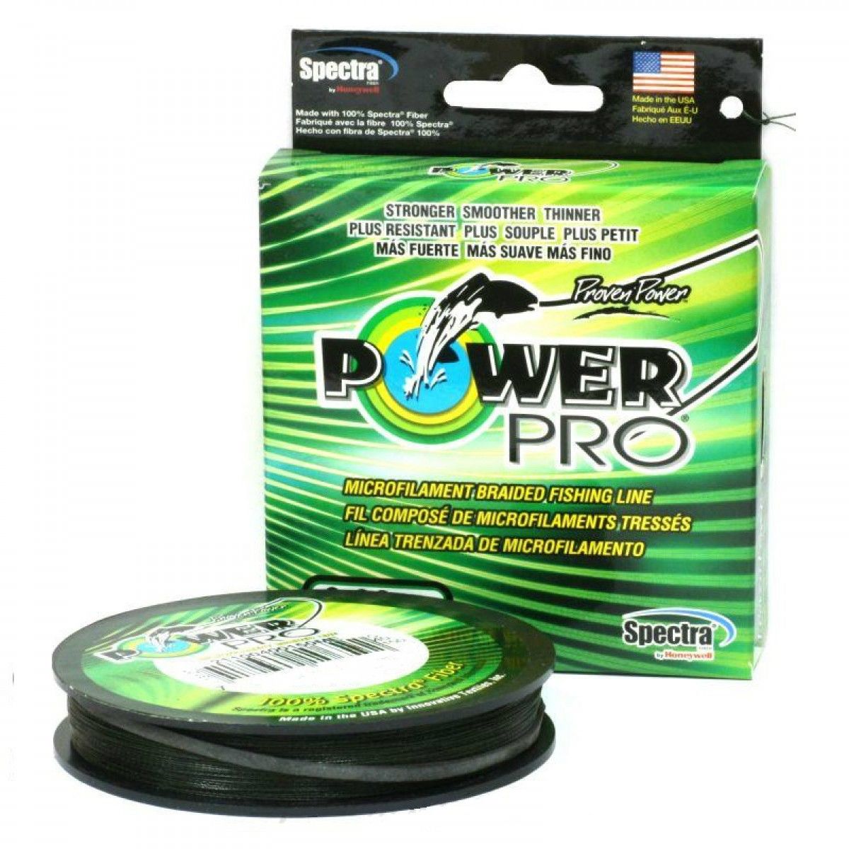 

Леска плетеная PowerPro 023419 0,28 мм, 92 м, 20 кг