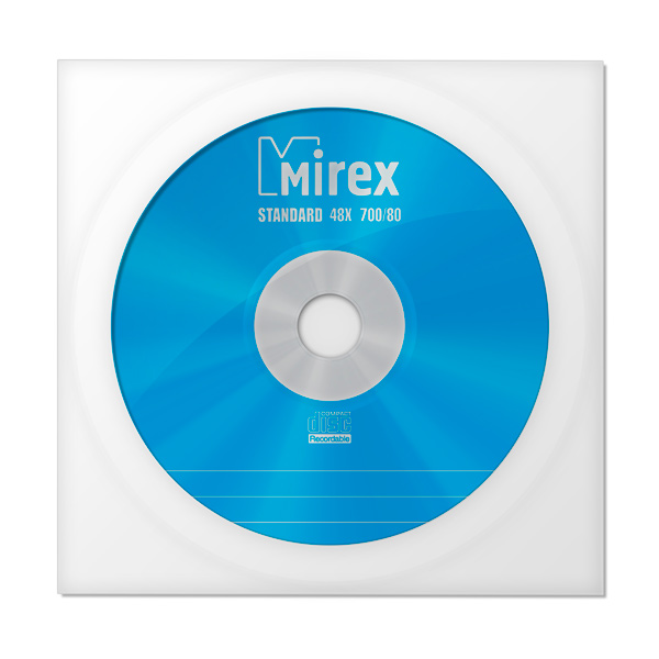 фото Диск mirex 700mb 48х standart