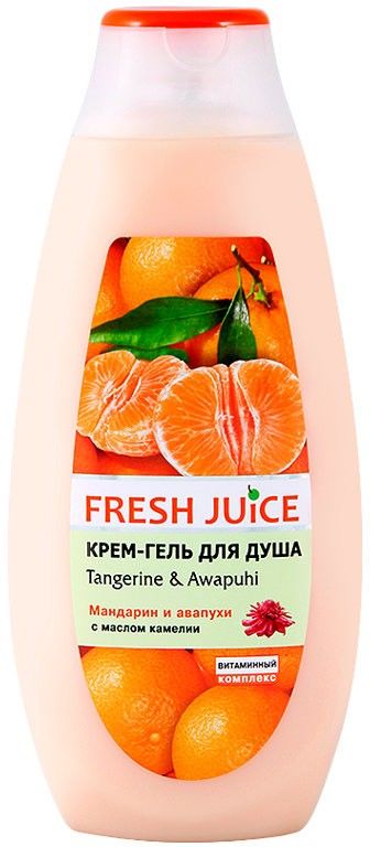 фото Крем-гель для душа fresh juice tangerine & awapuhi 400 мл