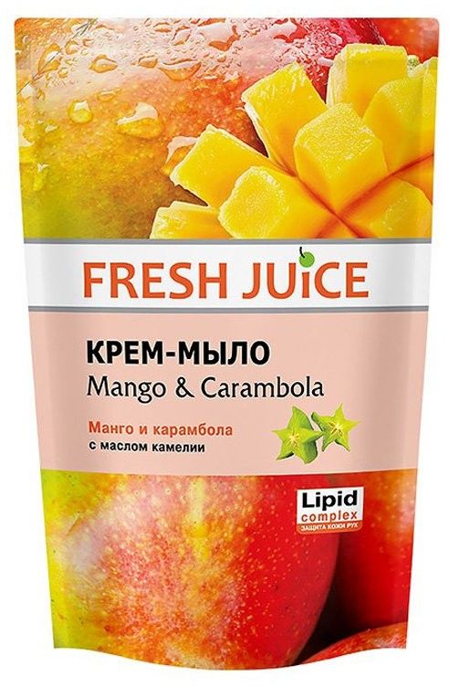 фото Крем-мыло fresh juice mango carambola 460 мл