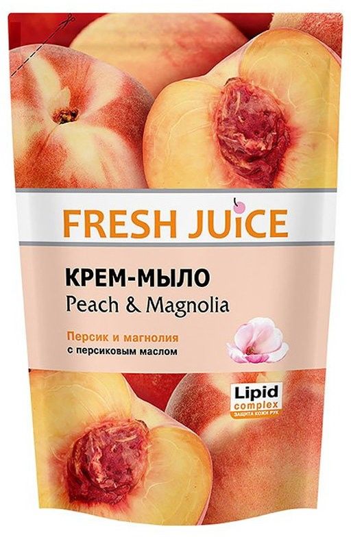 фото Крем-мыло fresh juice peach 460 мл