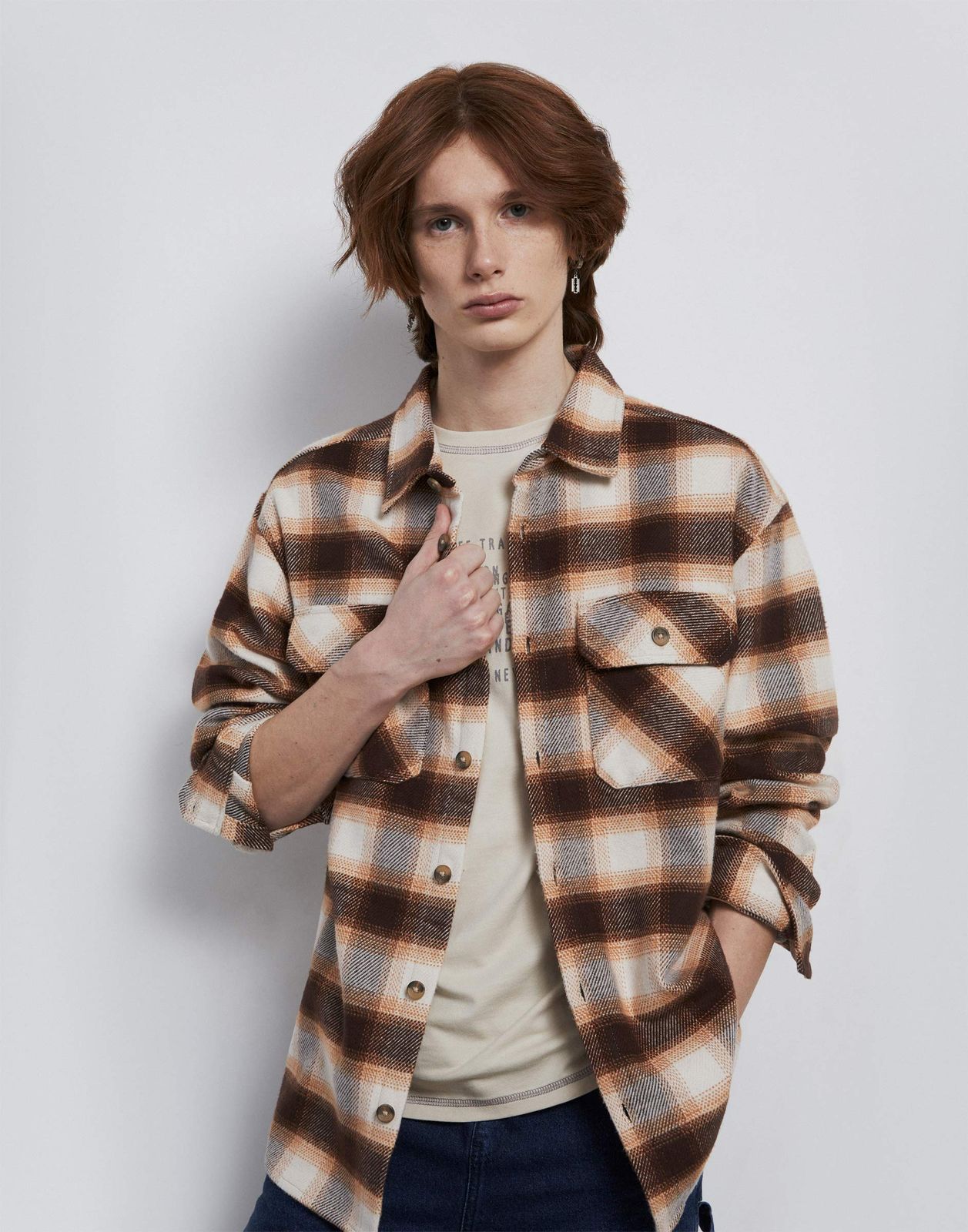 

Рубашка детская Gloria Jeans BWT001397, разноцветный, 170, BWT001397