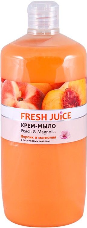 фото Крем-мыло fresh juice peach & magnolia 1000 мл