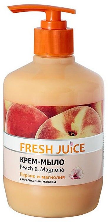 фото Крем-мыло с дозатором fresh juice peach & magnolia 460 мл