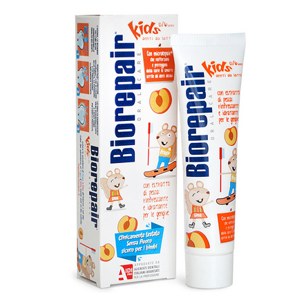 фото Детская зубная паста biorepair kids 50 мл