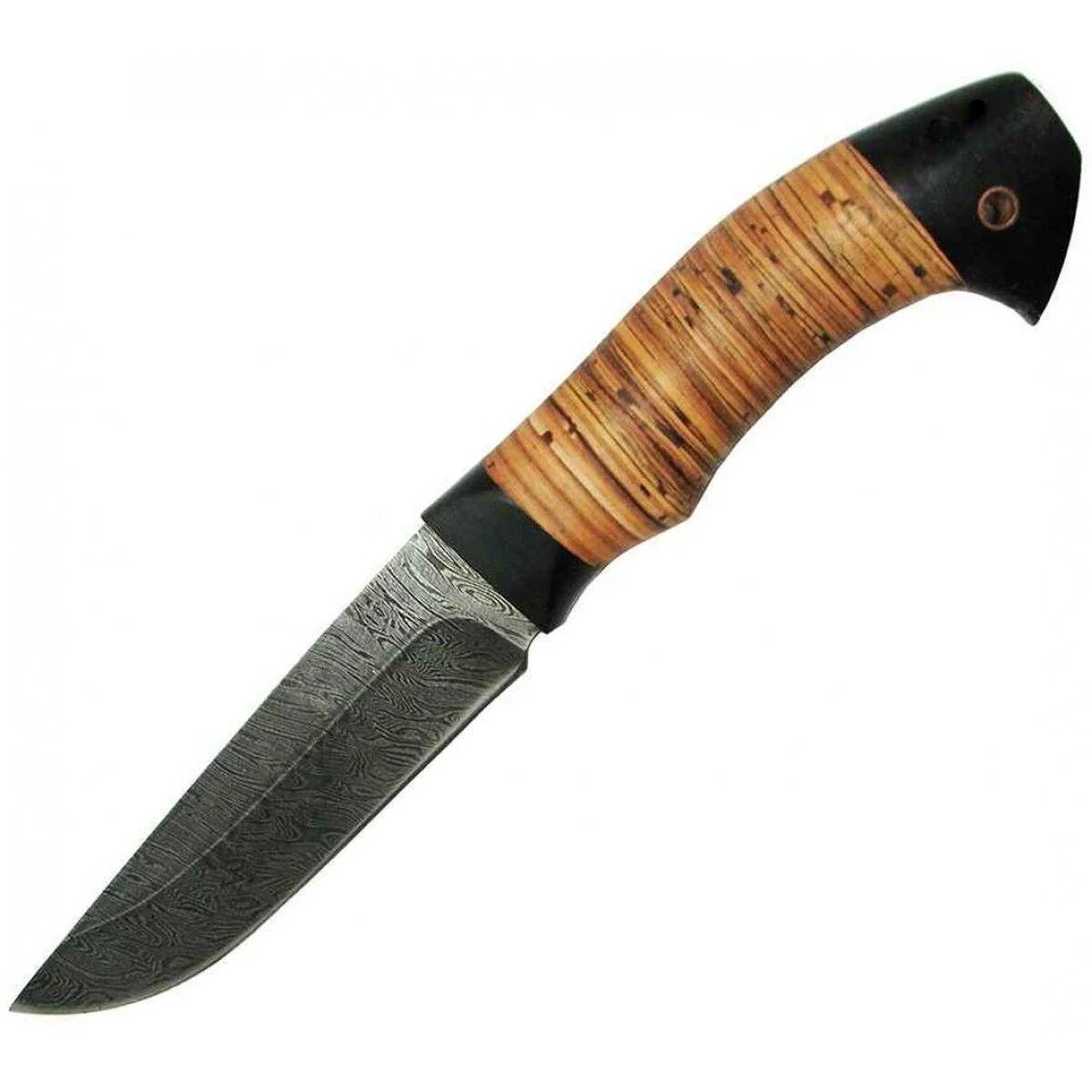 Туристический нож Семин Ястреб, коричневый/черный