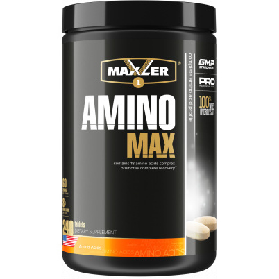 

Amino Max Hydrolysate Maxler, 240 таблеток, Amino Max Hydrolysate