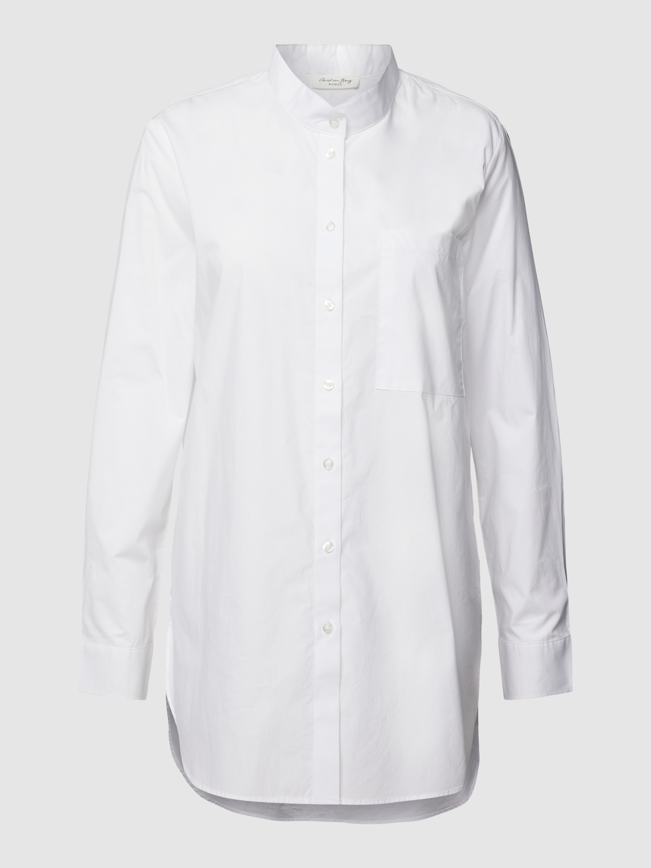 Рубашка женская Christian Berg Woman 1838082 белая 34 (доставка из-за рубежа)