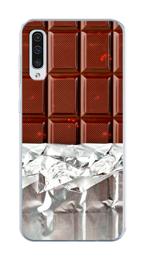 

Чехол на Samsung Galaxy A50/A30S "Шоколад в обертке", Коричневый, 27750-6