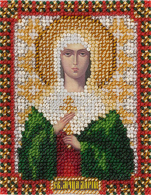 

Вышивка бисером Икона Святой мученицы Дарьи ЦМ-1217, 8,5x10,5 см от Panna