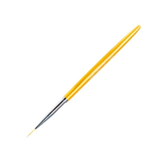 Кисть для прорисовки Irisk №2 золотая кисть для дизайна с прозрачной ручкой irisk к374 01 1