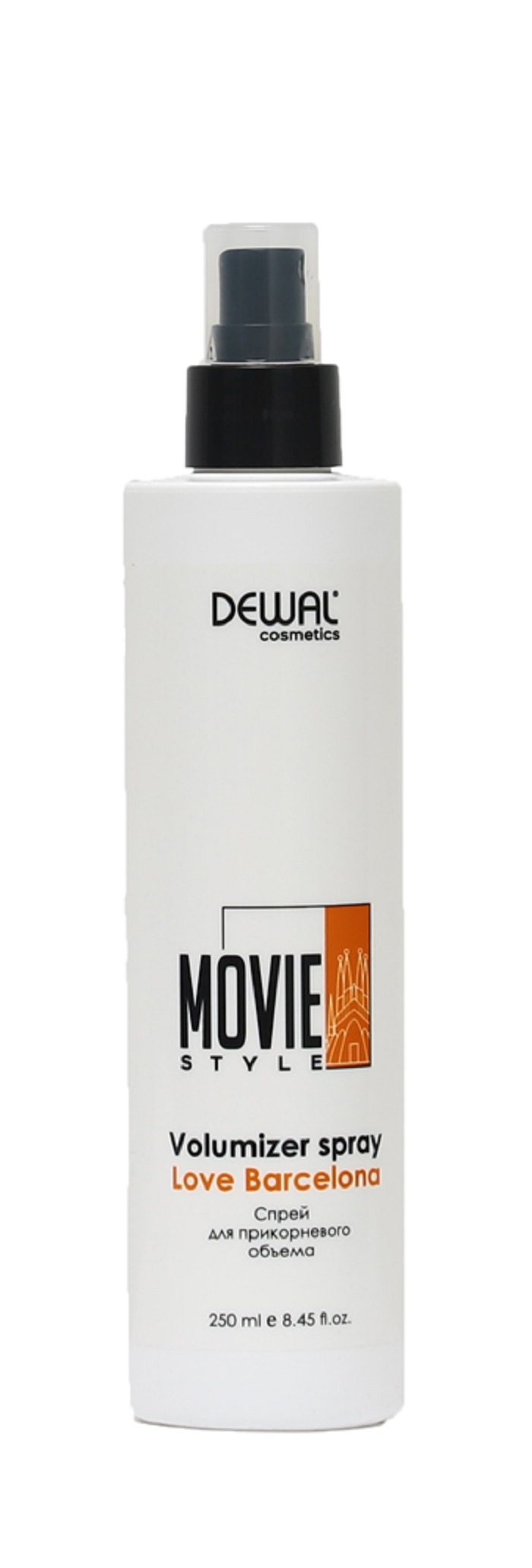 Спрей для волос Dewal Movie Style Love Barcelona, 250 мл dewal pro фен barber style 2200 вт ионизация 2 насадки