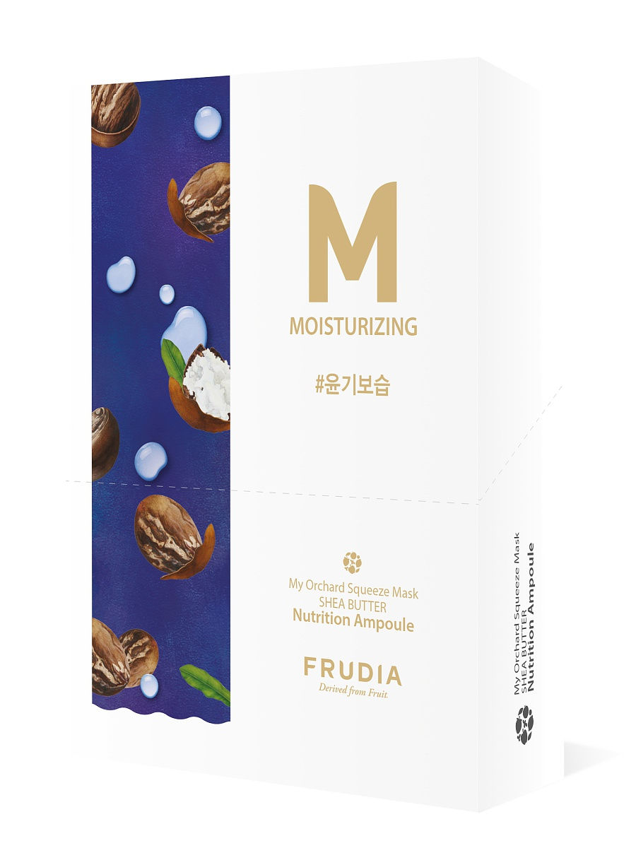фото Маска для лица frudia my orchard shea butter 10 шт