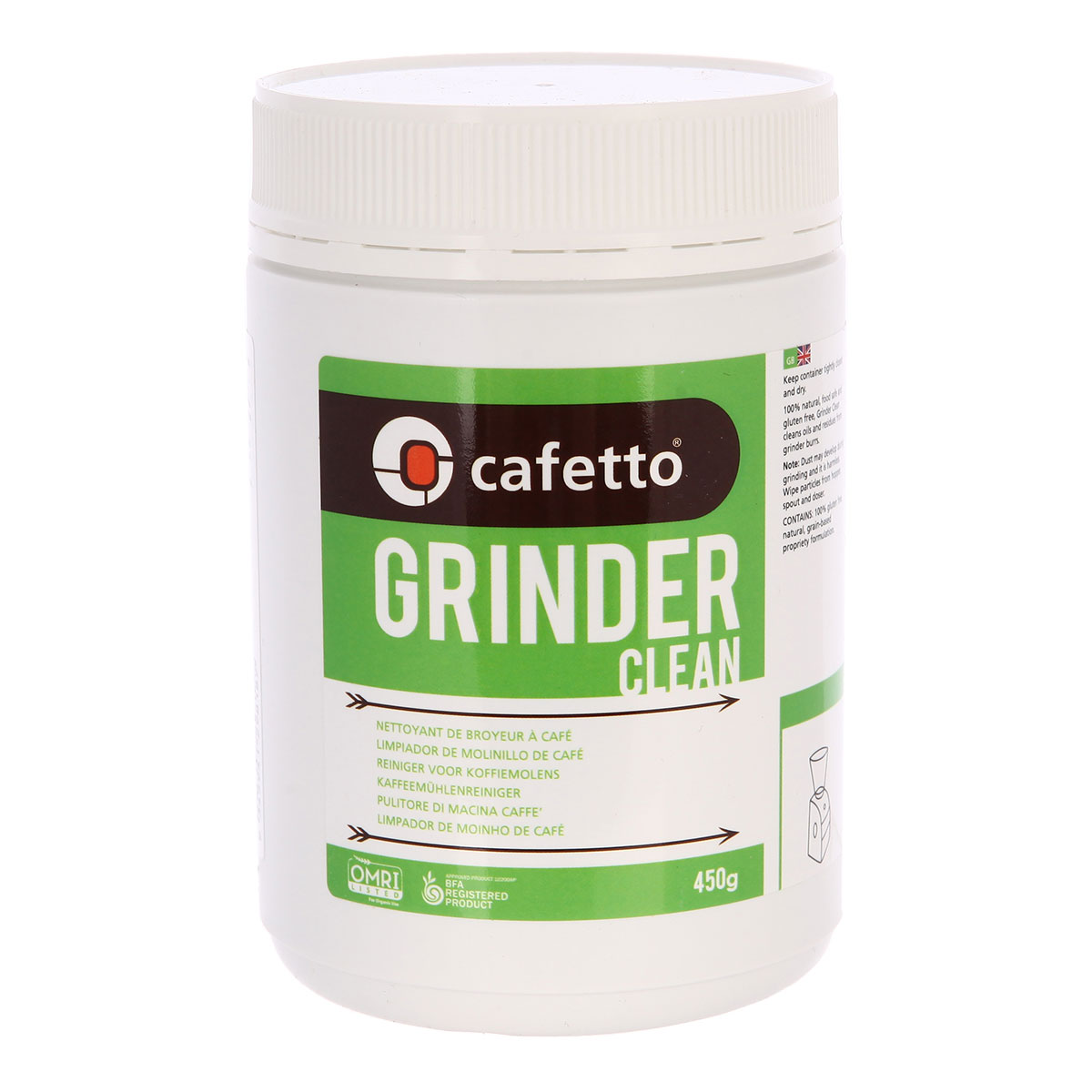 фото Средство для чистки кофемолок cafetto grinder clean 450гр