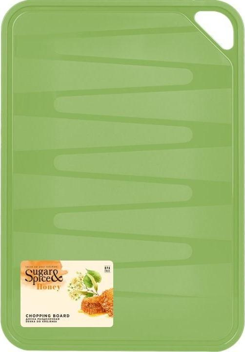 

Доска разделочная Sugar&Spice Honey малая 250х160мм фисташка, Зеленый