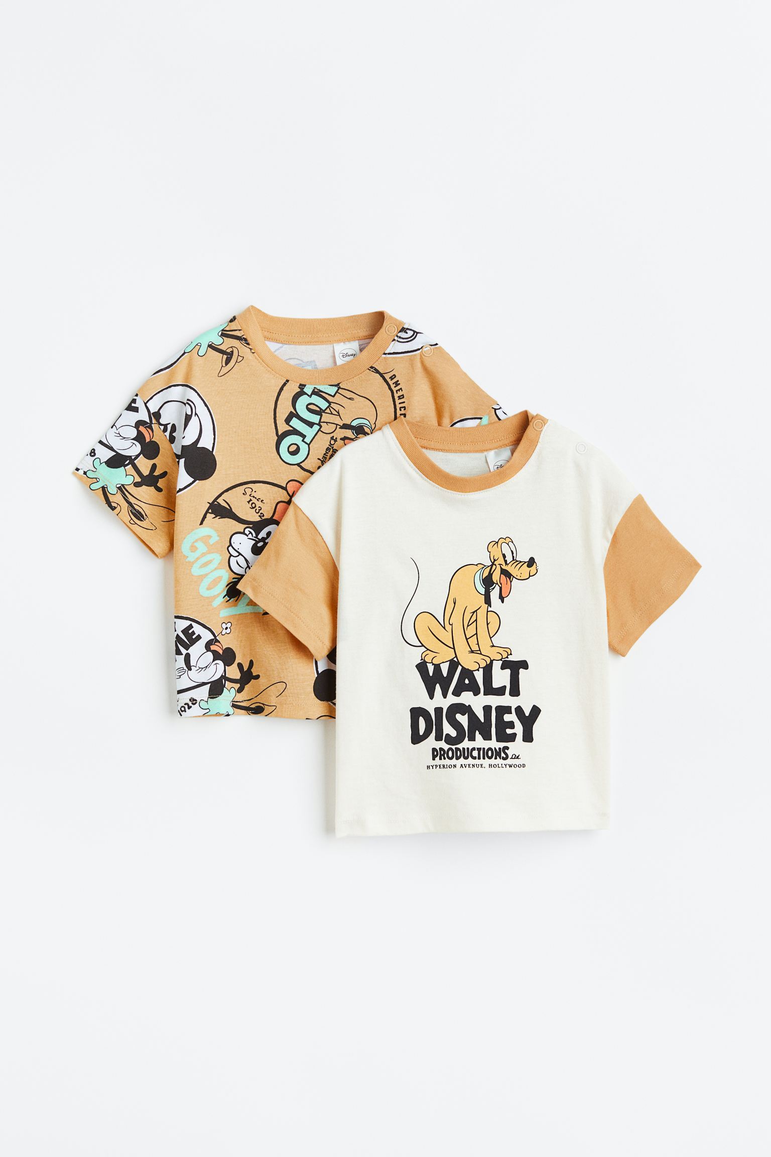 

Футболка детская 2 штуки H&M 115050000, оранжевый/дисней, 68 (доставка из-за рубежа), 115050000