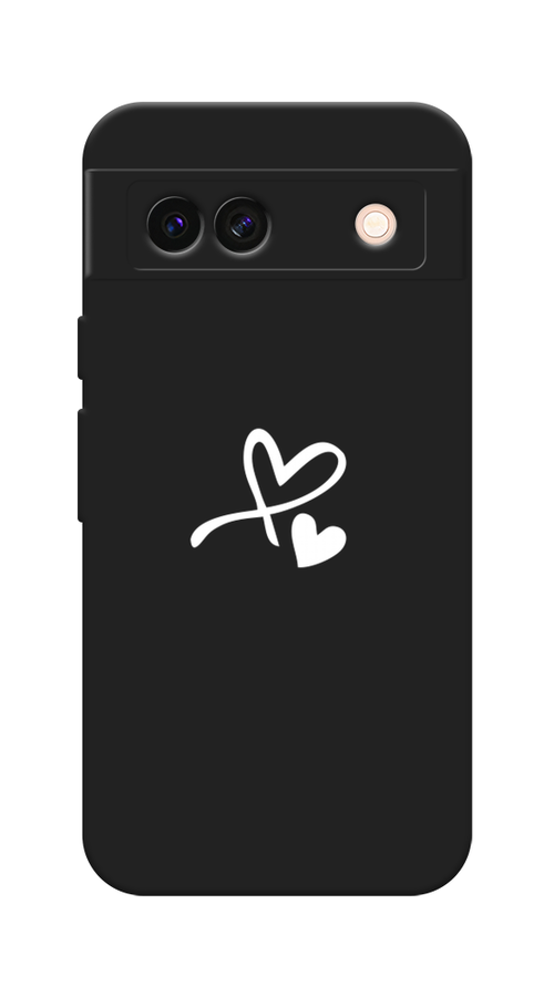 

Чехол Awog на Google Pixel 8A "Сердечко минимализм", Белый, 271752-1