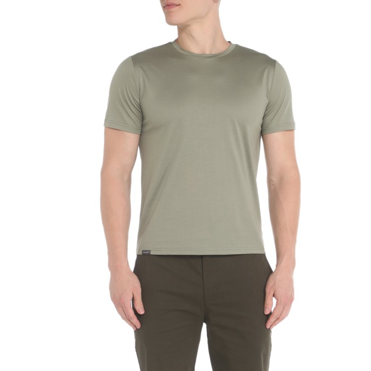 

Футболка мужская Maison David SS53 зеленая XL, Зеленый, SS53