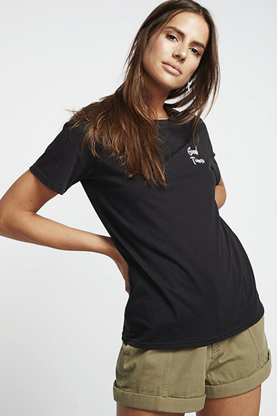 

Футболка женская Billabong First черная S INT, First
