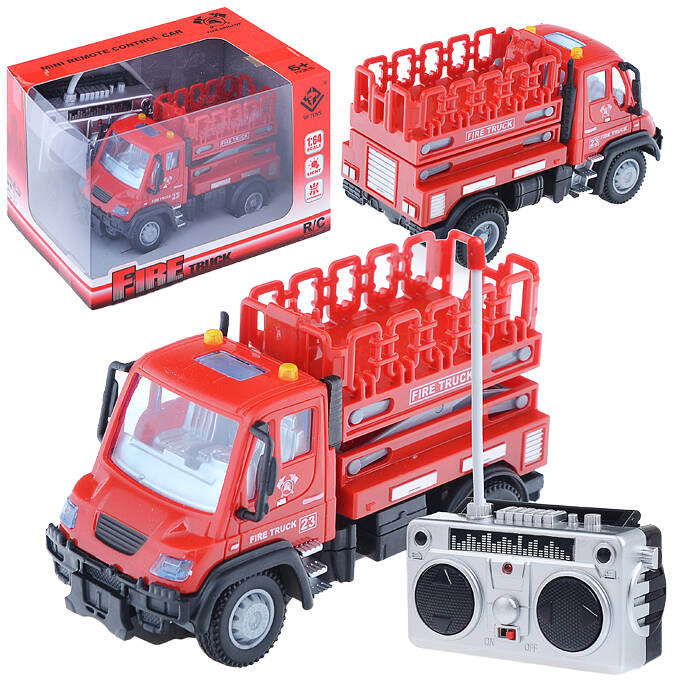 

Машина 6160R1 Пожарная р/у, 27MHz, в коробке
