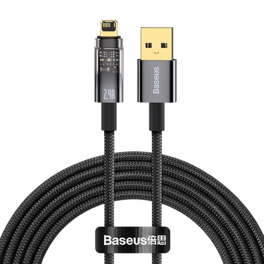 

Кабель Baseus 2m Black (CATS000501), CATS000501