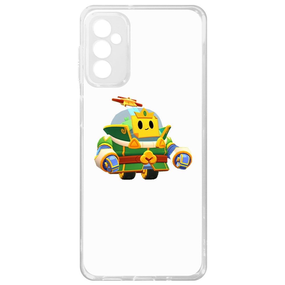 

Чехол-накладка Brawl Stars-Изумрудный Принц Спраут для Samsung Galaxy M52 (M525)