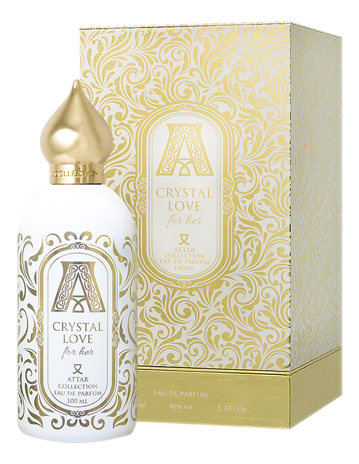 Парфюмерная вода Attar Collection Crystal Love For Her 100мл attar collection тревел кейс золотой